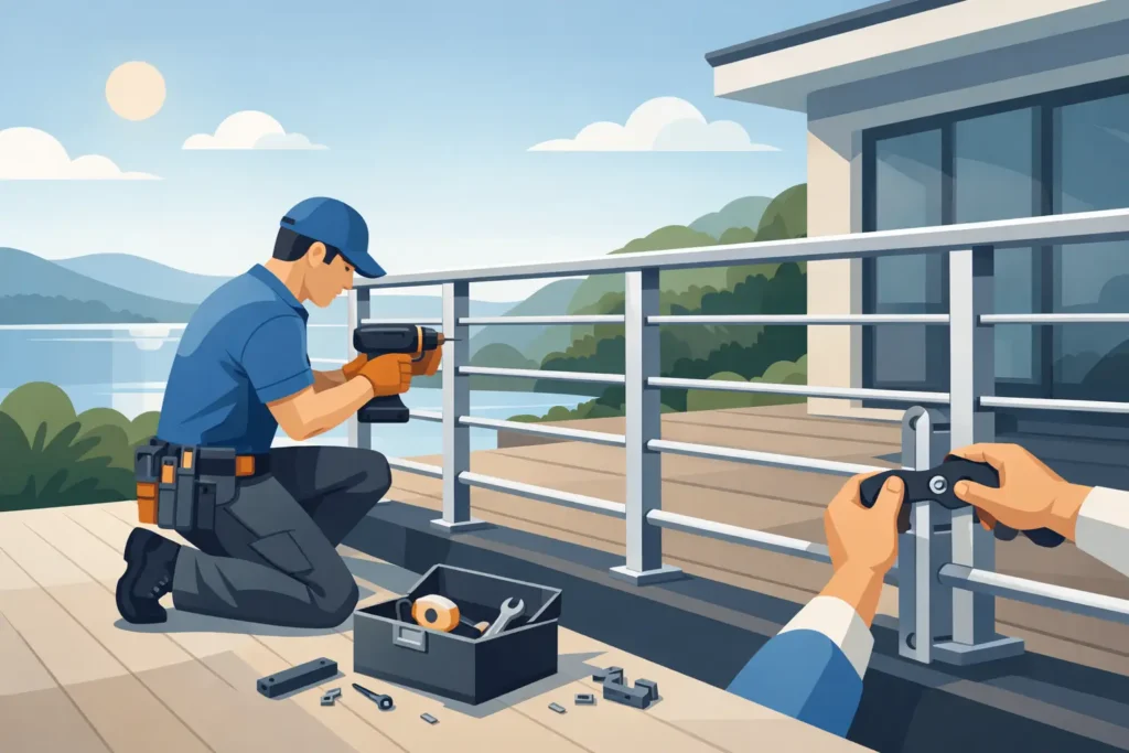 Aluminum Railing Installation Done Right