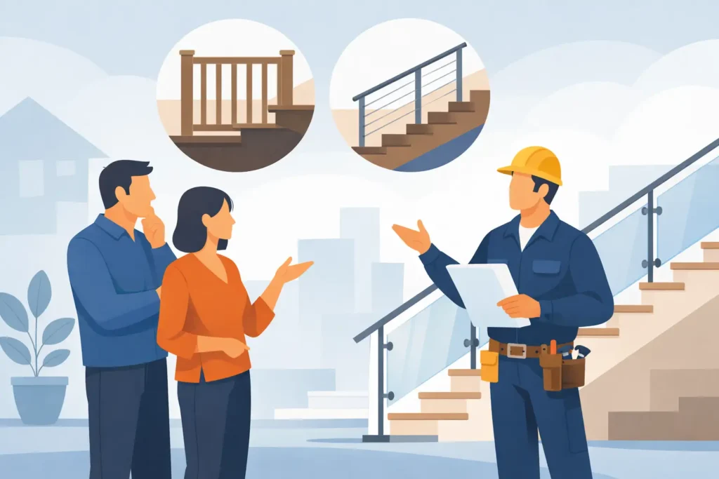 How to Choose Stair Railing Contractors