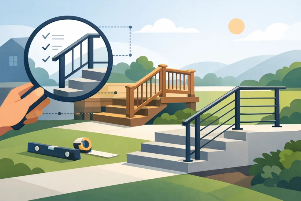 Outdoor Stair Railing Code Explained