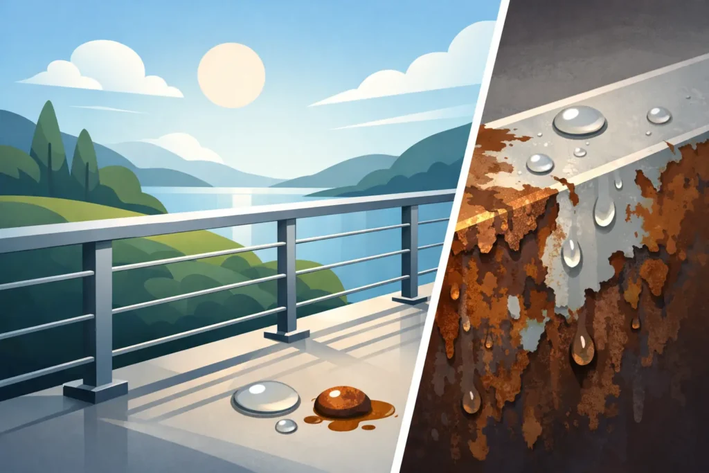 Do Aluminum Railings Rust? The Real Answer