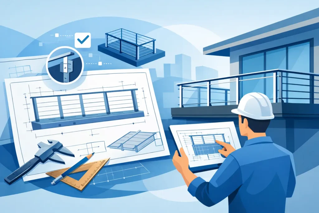Engineered Railing Shop Drawings Explained