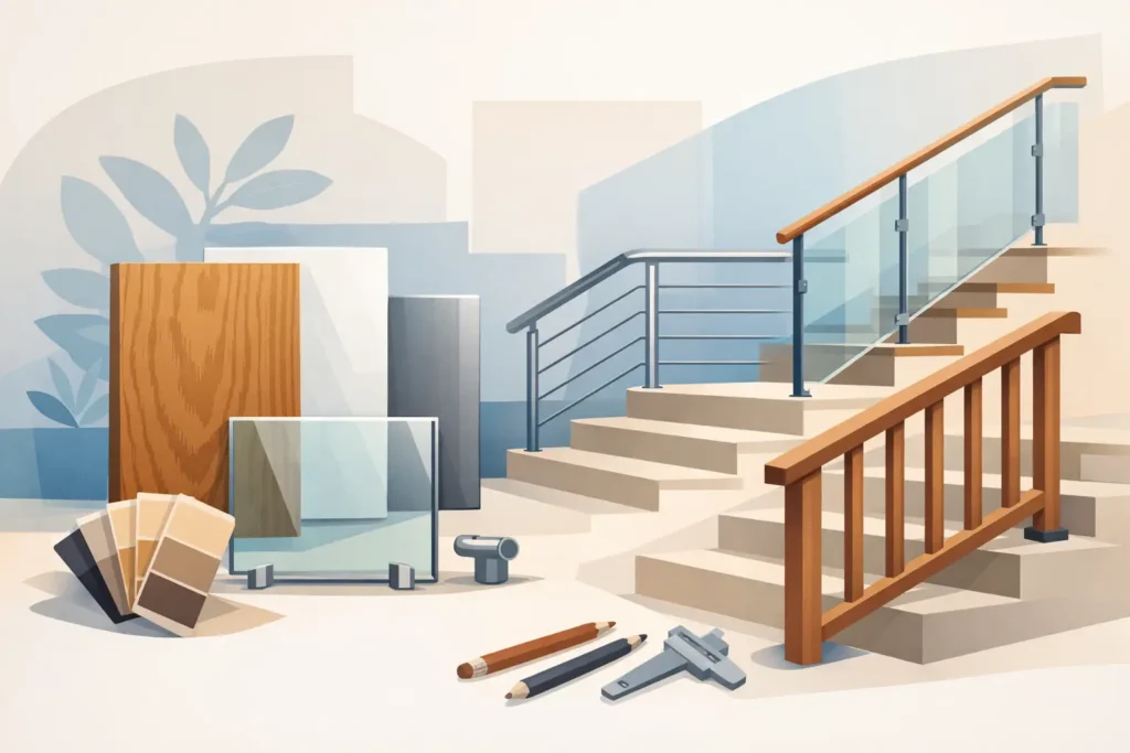 How to Select Stair Railing Materials