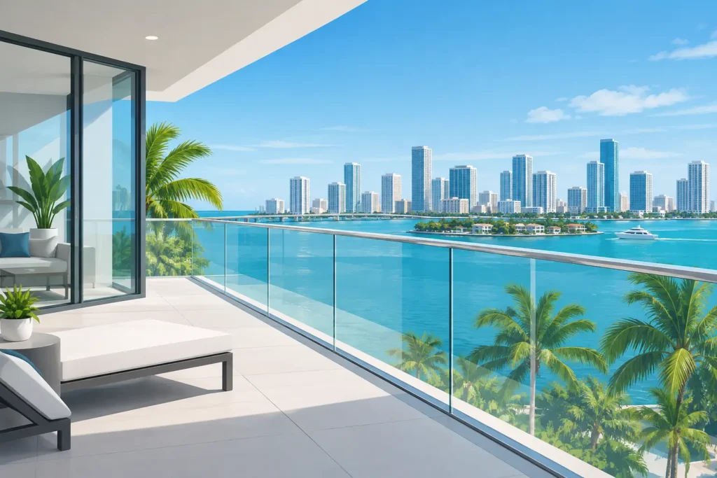 Glass Railings Built to Perform in Miami
