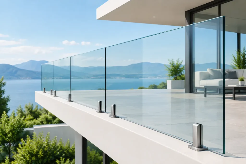 Spigots Glass Railings for Modern Properties